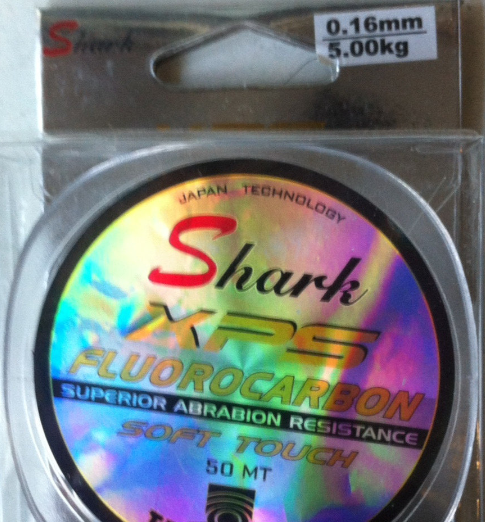 Леска Shark XPS Fluorocarbon 50 м 50 м 0.18 0.20 - фото 1 - id-p665381941