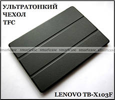 Чорний чохол smart Lenovo tb-X103F, Lenovo Tablet 10 X103F чохол книжка TFC еко шкіра PU ультратонкий