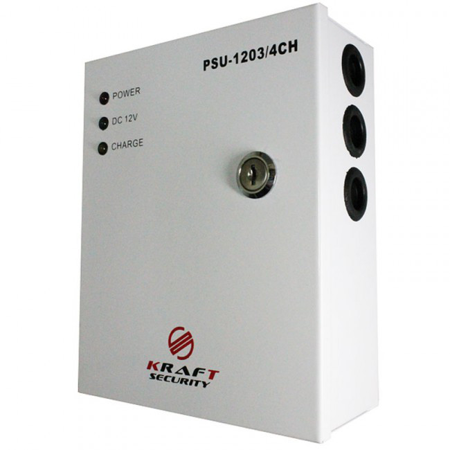 Блок безперебійного харчування Kraft PSU-1203/4CH