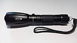 Фонарь Police / Bailong WD080/WD208, ак.18650, zoom, фото 5