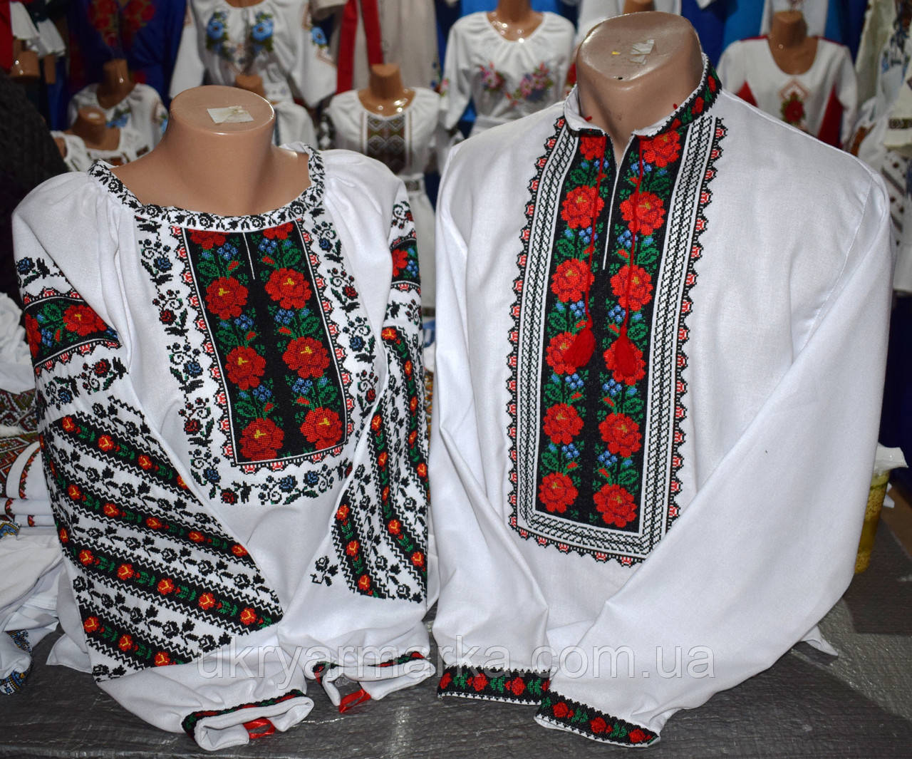 Парні вишиванки "Борщівки"