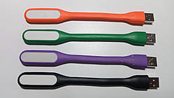 Ліхтар USB на гнучкій ніжці (колір випадковий)