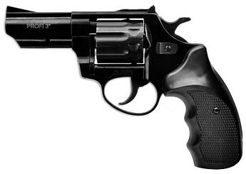 Револьвер під патрон Флобера Zbroia Profi 3" (чорний пластик)