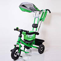 Велосипед триколісний Lex-007 (10/8 AIR wheels) Green