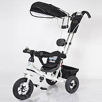 Велосипед триколісний Lex-007 (10/8 AIR wheels) White