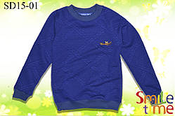 Реглан утепленный с брошью р.110,116 SmileTime для дівчинки Косичка, электрик 116