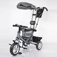 Велосипед триколісний Lex-007 (10/8 EVA wheels) Grey
