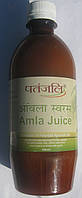 Сок амлы (Amla Juice), Patanjali,500 мл. 100% концентрат