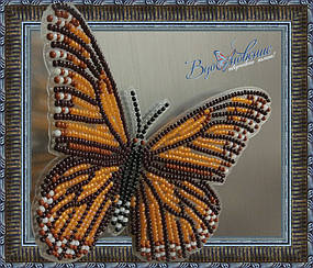 Набор для вышивки бисером "Бабочка Данаида Монарх"