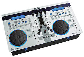 Сдвоенный CD проигрыватель с микшером для DJ Kool Sound CDS-220