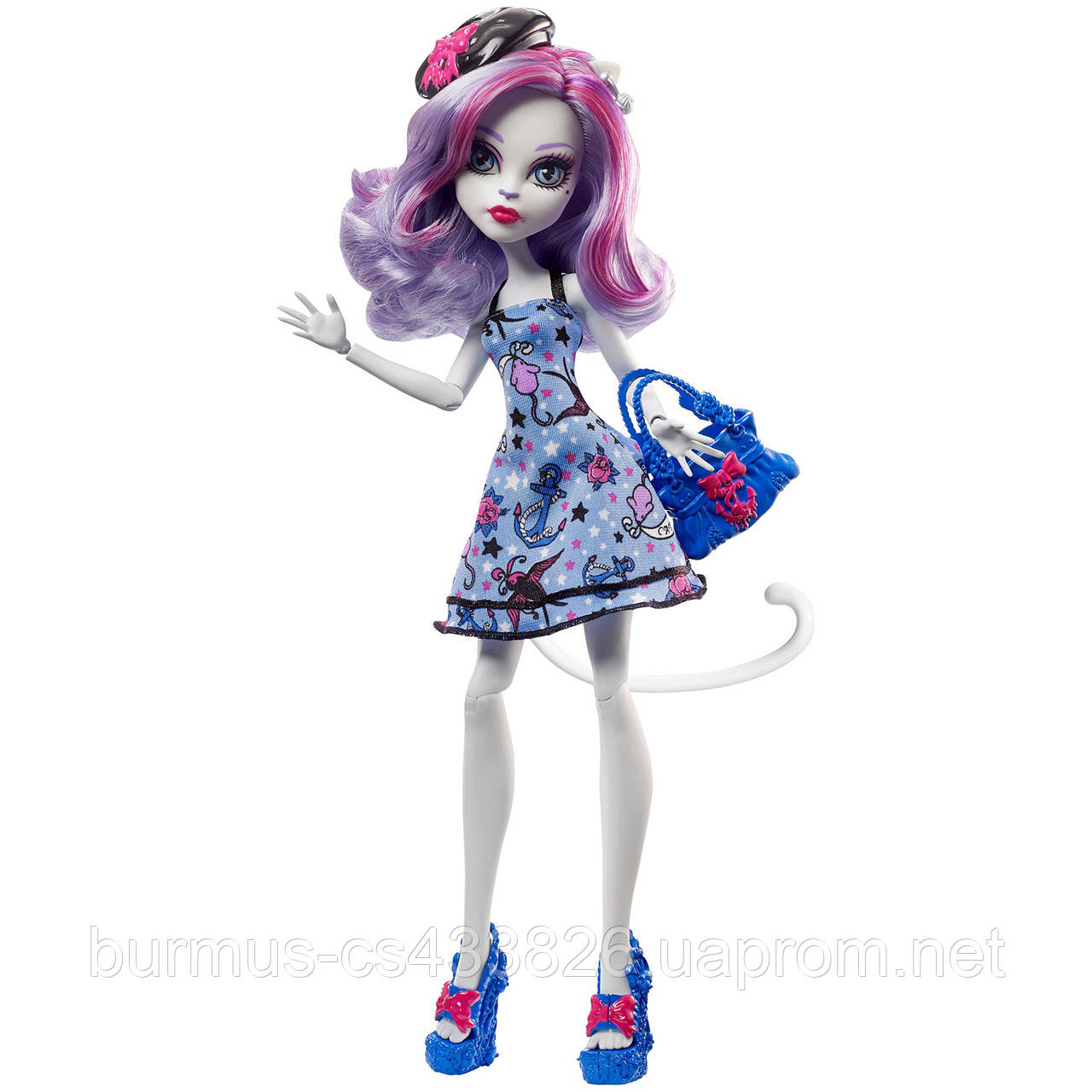 Лялька Монстер Хай Катрін Де Мяу Кораблекшення Monster High Catrine DeMew Shriekwrecked Shriek Mates Кетрін