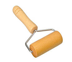 Валик качалка для тіста, дерево 13х18 см