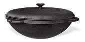 Казан-азіатський чавунний з кришкою "Сітон" 6 л Ø 300 мм (вага - 3.8 кг)
