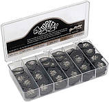 Медіатор Dunlop 488R1.0 Tortex Pitch Black Standard 1.00 mm, фото 2
