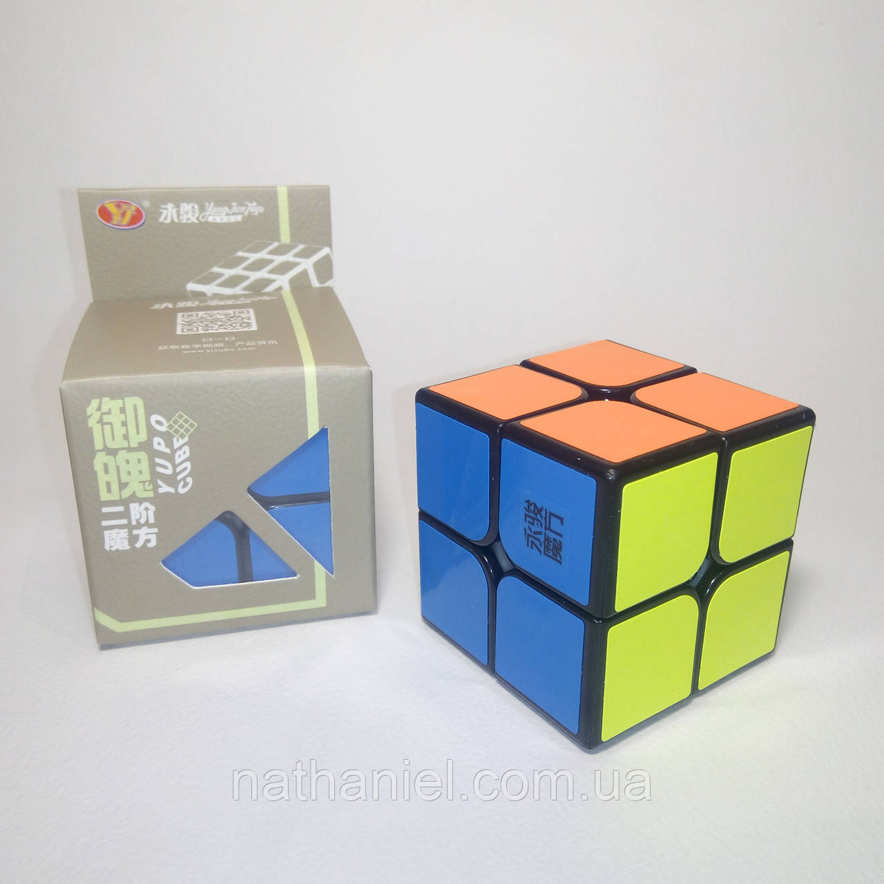 Кубик Рубіка Moyu Yupo 2х2 Black (кубик-рубіка), фото 1