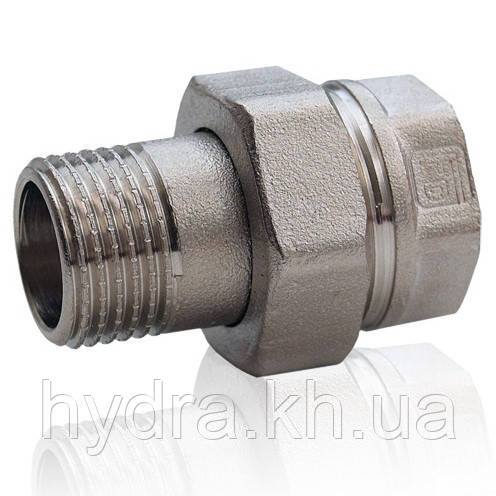Згін-американка FADO 1 1/2" пряма нікель (SN05)