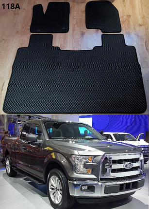 Килимки ЄВА в салон Ford F-150 '15-, фото 2