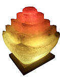 Соляна лампа «Пагода» 5 - 6 кг кольорова лампа, фото 3
