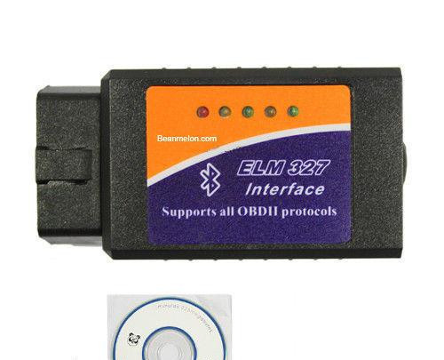 ELM327 Bluetooth ver.1.5 OBDII сканер-адаптер для проведення діагностики автомобіля