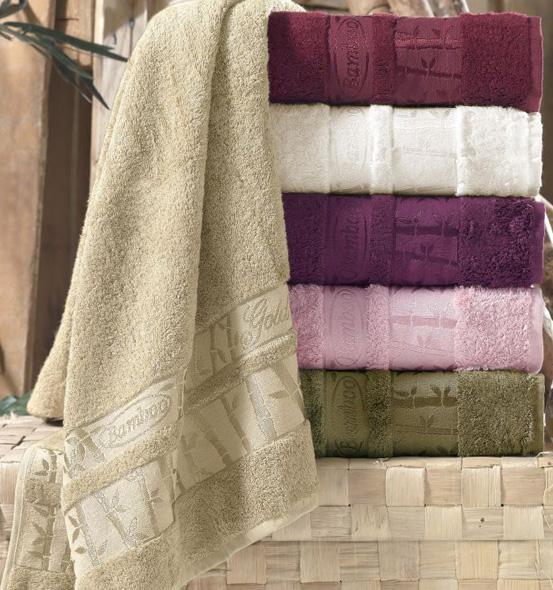 Набір 6 рушників Pupilla Bamboo Gold 50х90см (лицьові), бамбук