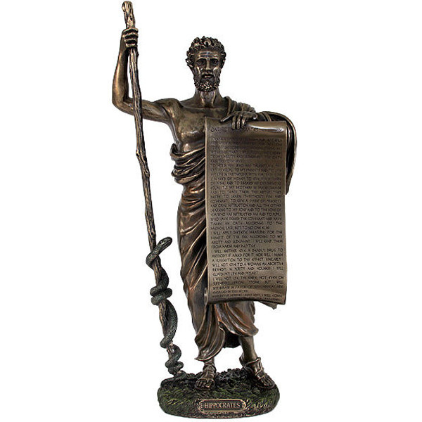 Статуетка Гіппократ клятва Veronese Італія (34 см) 76078A4
