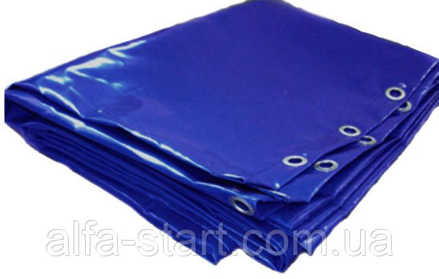 Щільний водонепроникний захисний тент "WELLTEX" 5/6м синій колір