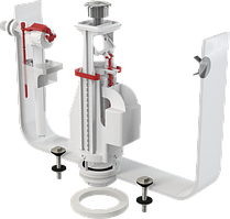 Арматура для зливного бачка подвійна кнопка Alcaplast SA08 (Чехія)