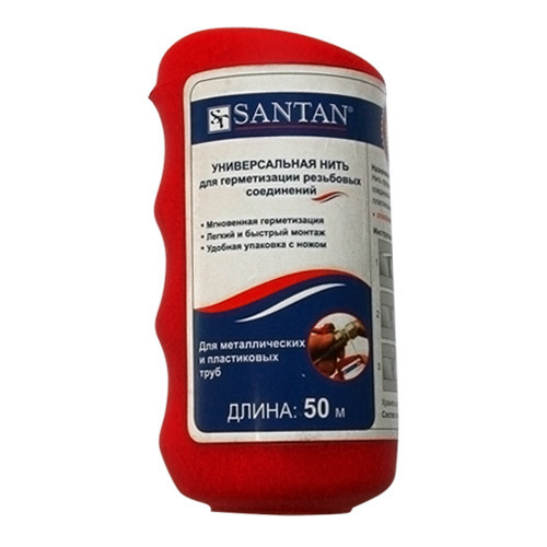 Нитка ущільнювальна (на різьбу) SANTAN (50 м)