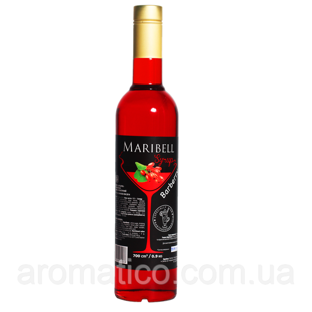 Сироп ТМ Maribell Барбарис 0,7л