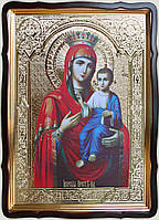 Иверская икона Божией Матери 80х60см (56х48см)