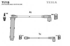 Tesla T571B Високовольтні дроти Rover