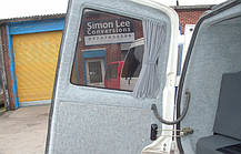 Автомобільні Шторки Renault Trafic/Opel Vivaro 01-15, сірий, фото 3