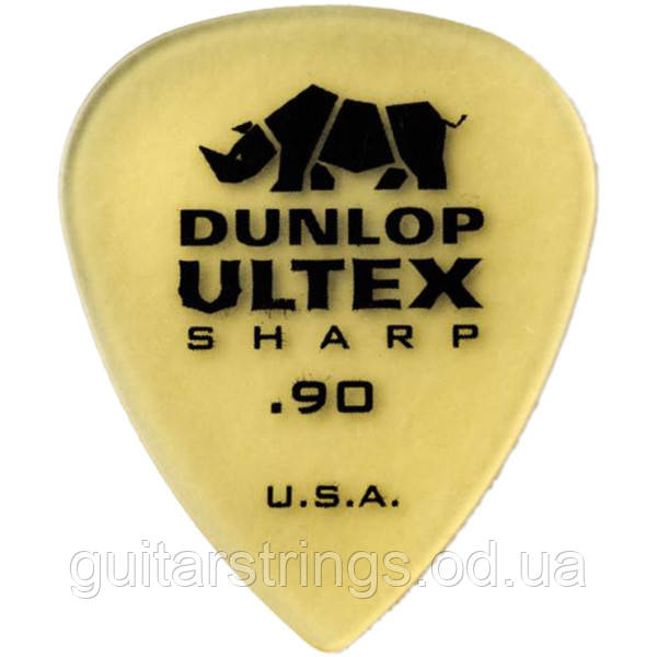 Медіатор Dunlop 433R.90 Ultex Sharp 0.90 mm
