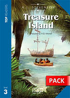 Top Readers Treasure Island Pre-Intermediate Book with CD \level 3\