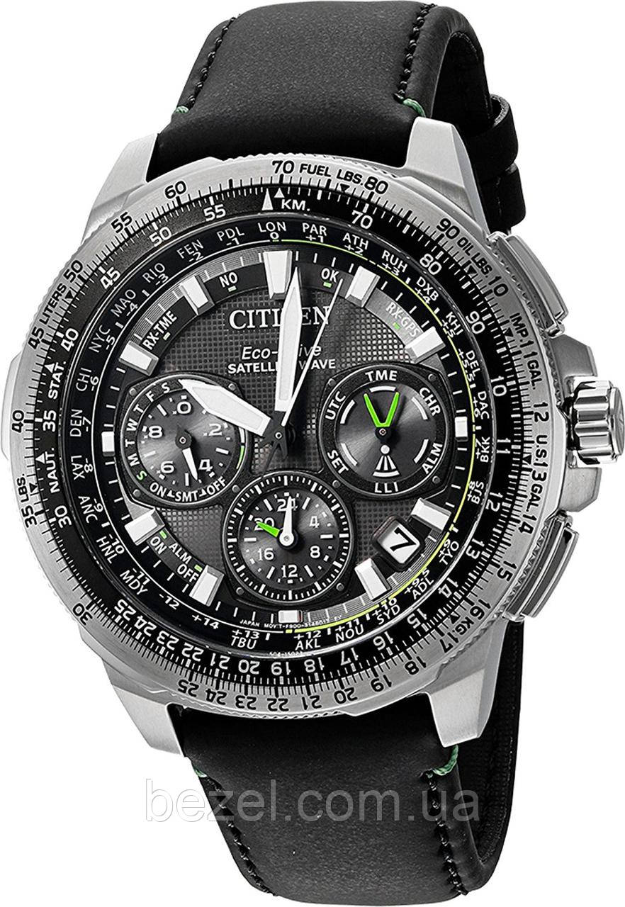 Чоловічі годинники Citizen Promaster Satellite Wave GPS CC9030-00E JAPAN