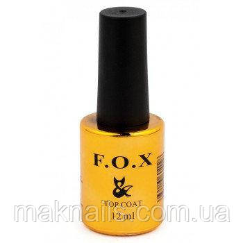 F. O. X Top Strong - закріплювач (посилений) для гель-лаку, 12 мл