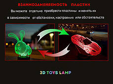 3D Світильник "Свинка", фото 2