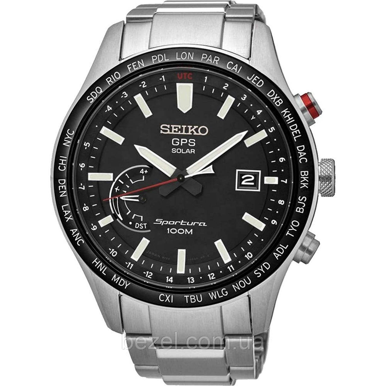 Жіночі годинники Seiko Sportura Solar GPS SSF003J1 MADE IN JAPAN