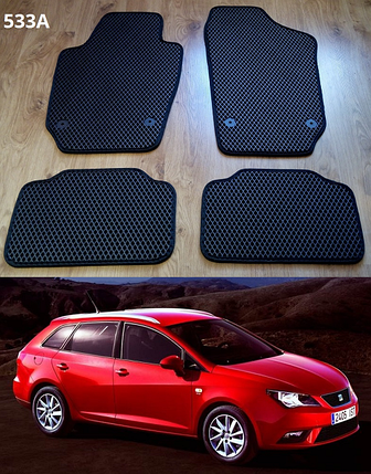 Килимки ЄВА в салон Seat Ibiza ST '10-17, фото 2
