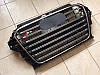 Решітка радіатора Audi A3 8v стиль S3 (чорна), фото 6