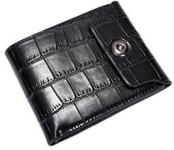 Шкіряний чоловічий гаманець коричневий 