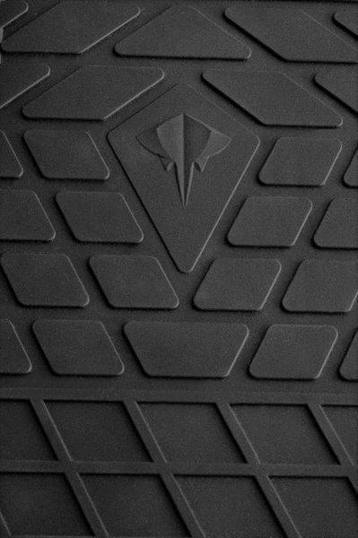 Резиновые коврики Mazda 2 (DJ) 14- (design 2016) (комплект - 4 шт) 1011084 Stingray - фото 3 - id-p658465191