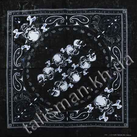 Бандана BAN-166 — Черепа з кістками