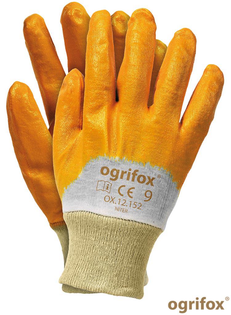 Рукавички робочі OGRIFOX з покриттям нітрилом OX-NITER BEP