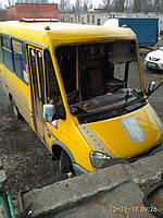 Изготовление и замена лобового стекла на БАЗ 2215 Дельфин в Никополе (Украина) 3