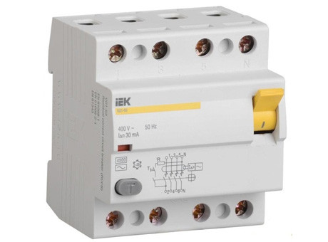 УЗО ВД1-63 4Р 50А 30мА IEK