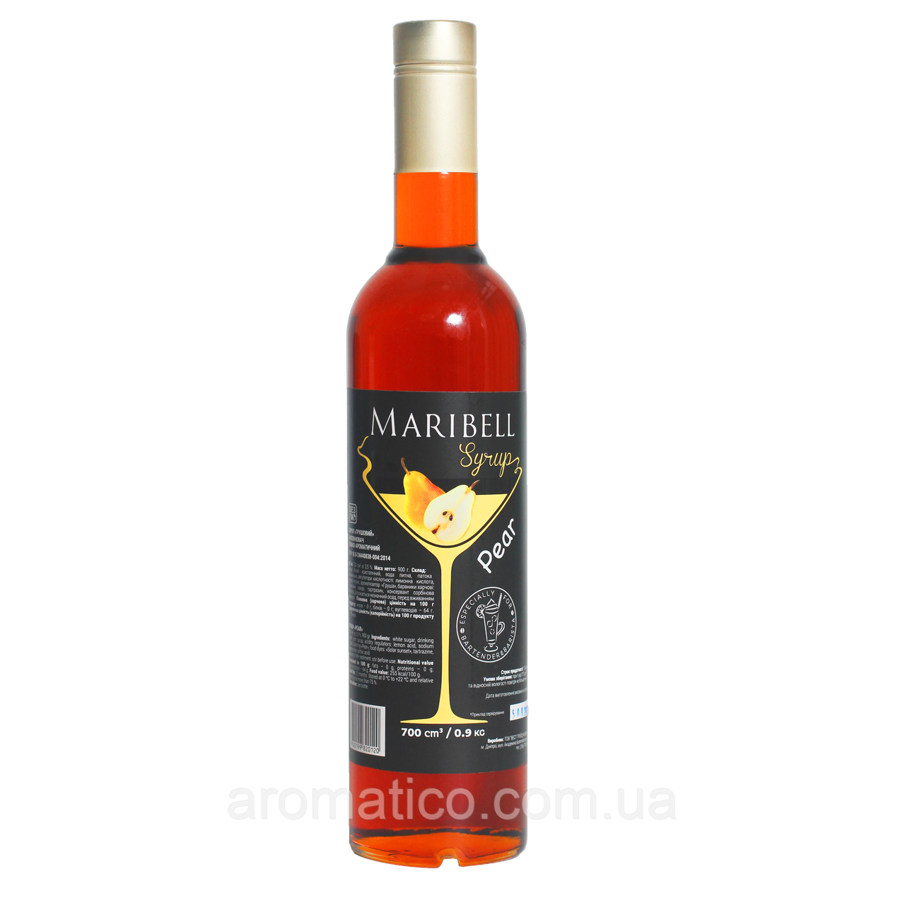 Сироп ТМ Maribell Груша 0,6л