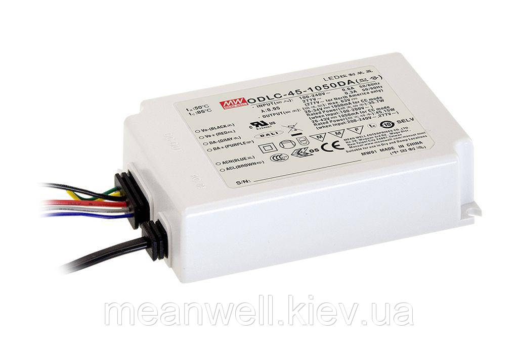LED драйвер DALI Mean Well ODLC-45-700DA, фото 1