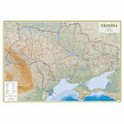 Карта України  рельєфна