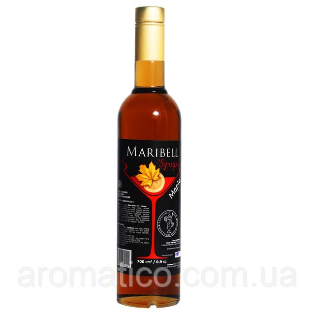 Сироп ТМ Maribell Кленовий 0,7л
